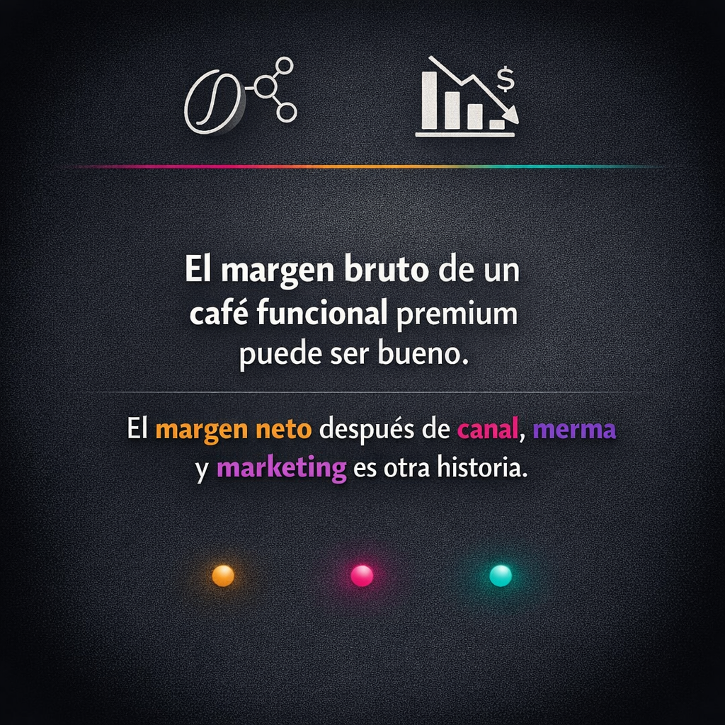 Unit economics de un café funcional: la realidad que nadie te dice antes de lanzar