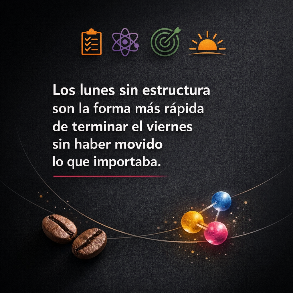 El tablero de decisión que uso cada lunes para priorizar la semana