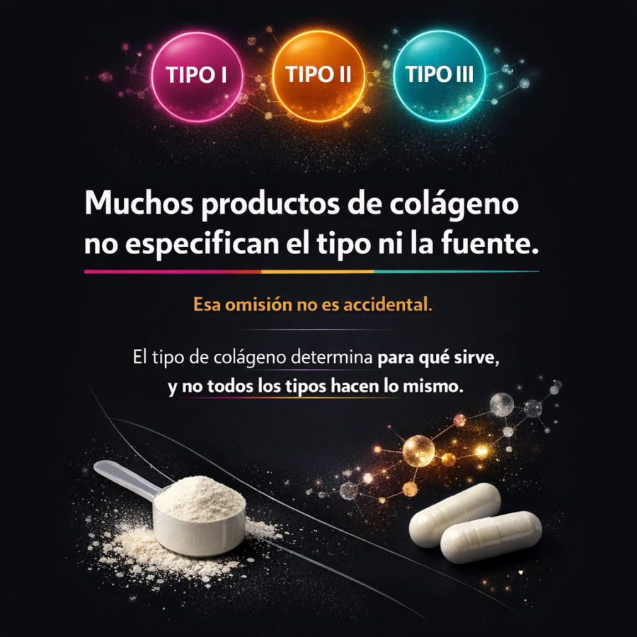 Colágeno tipo I, II y III: cuál necesitas realmente y cuál usa Earth Co en su línea BEAUTY