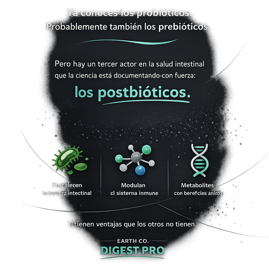 Postbióticos: el ingrediente del que nadie habla todavía y que Earth Co ya integró en su línea DIGEST PRO