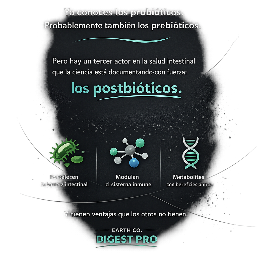 Postbióticos: el ingrediente del que nadie habla todavía y que Earth Co ya integró en su línea DIGEST PRO