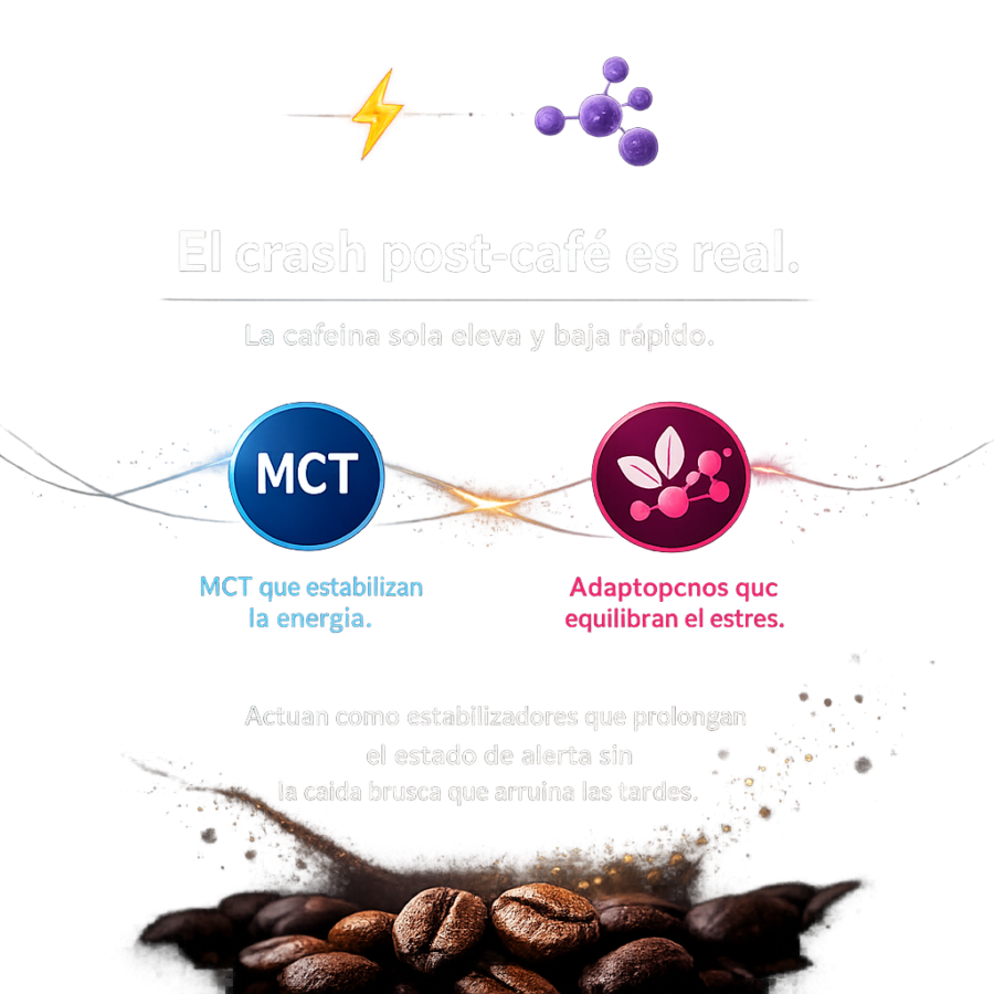 El rol del café funcional en la productividad: cómo optimizar tu energía mental con los ingredientes correctos