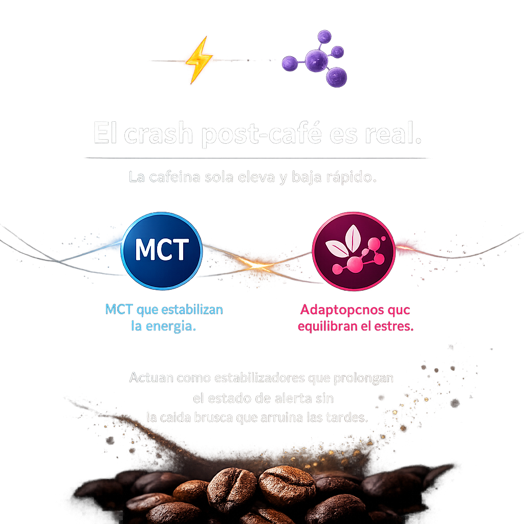 El rol del café funcional en la productividad: cómo optimizar tu energía mental con los ingredientes correctos