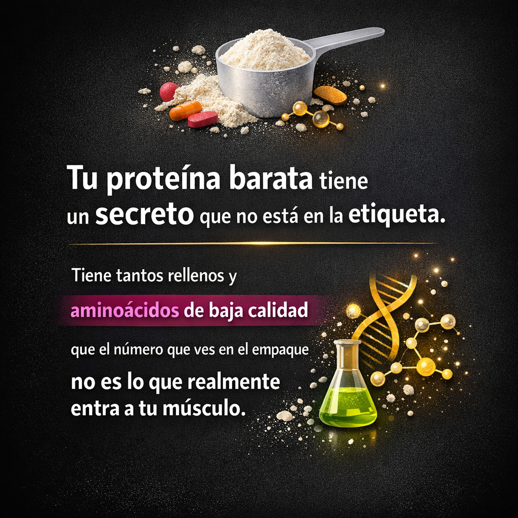 El consumo de una Proteina de calidad con WPI vs Una proteina barata,lo que esto significa para tu salud