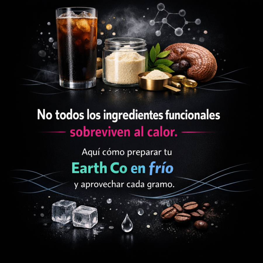 Café frío funcional sin perder los activos