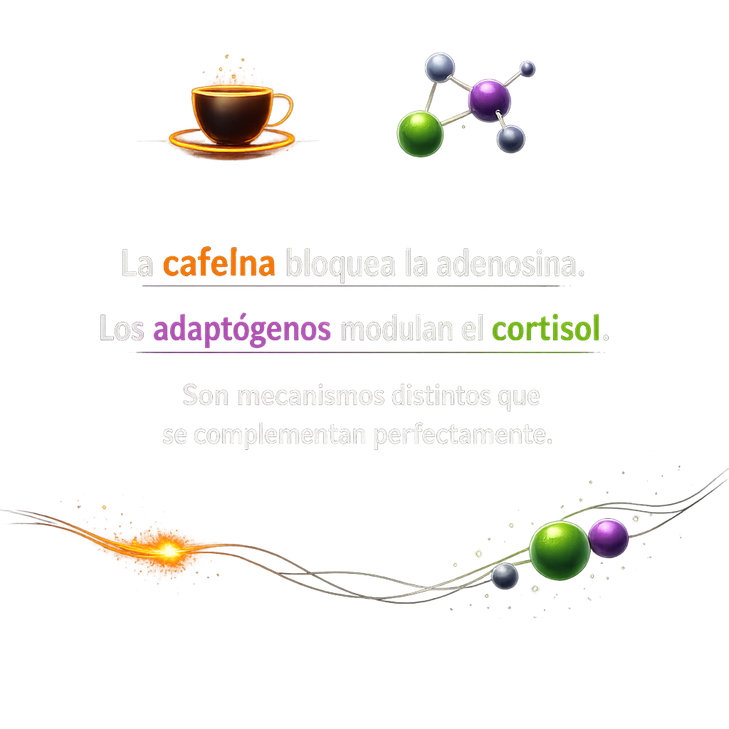 Cafeína + adaptógenos: por qué son mejor juntos