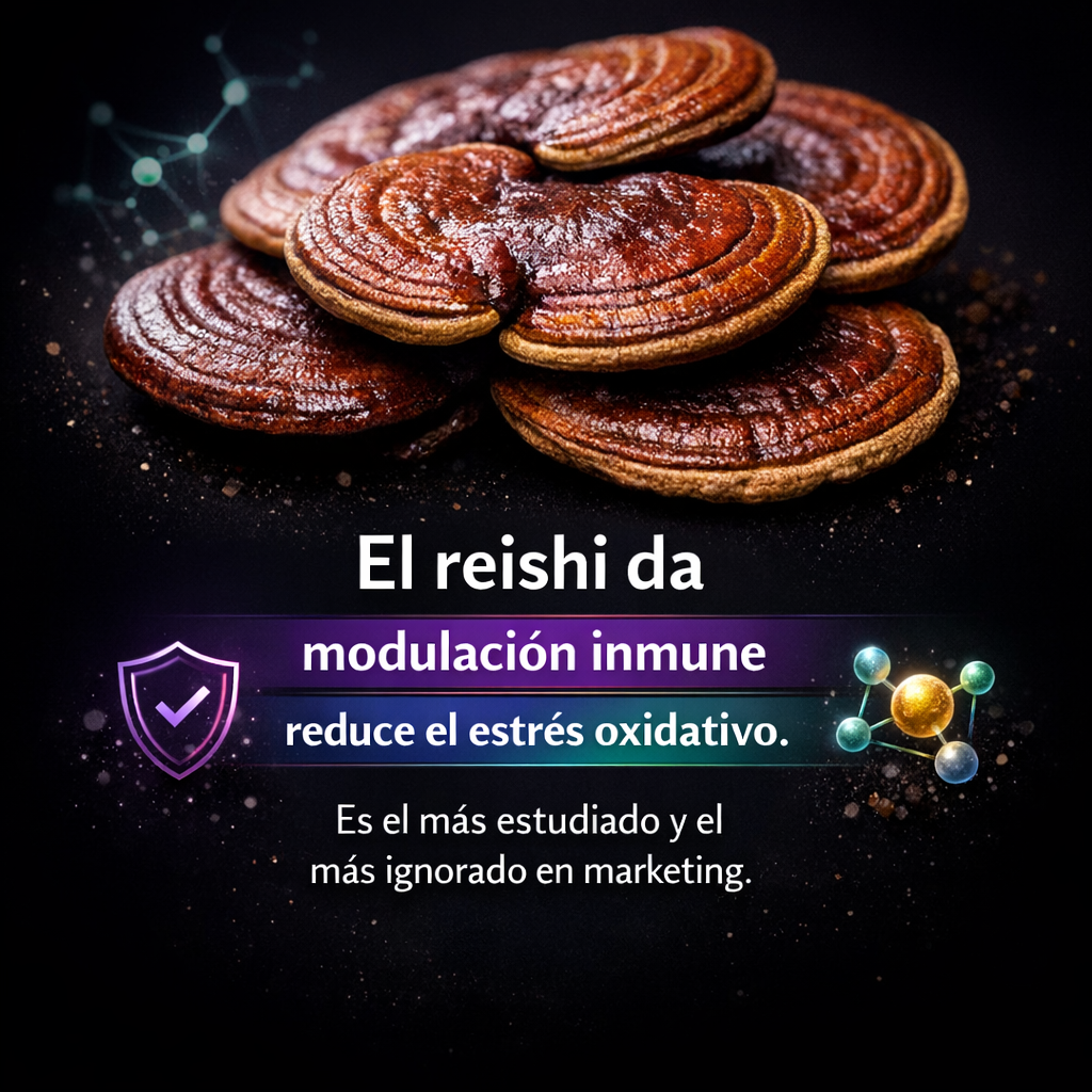 Reishi: el hongo más estudiado para inmunidad