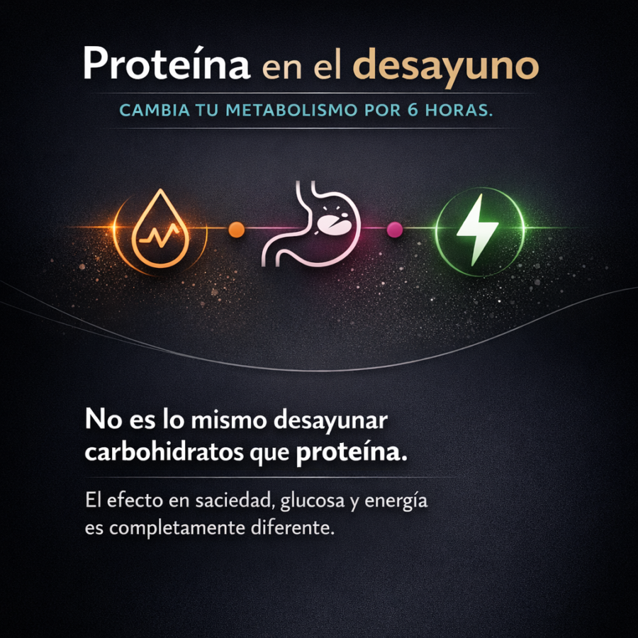 Proteína en el desayuno: cambia tu metabolismo por 6 horas