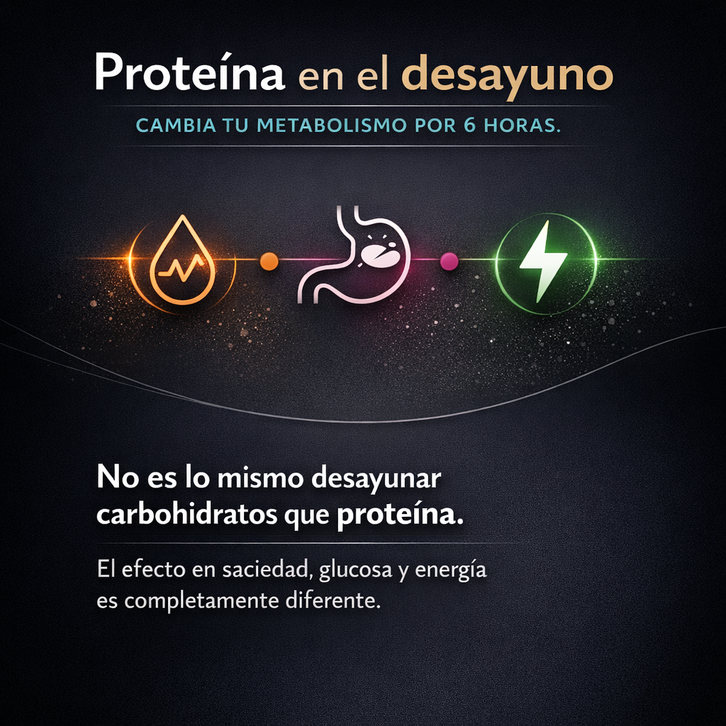 Proteína en el desayuno: cambia tu metabolismo por 6 horas