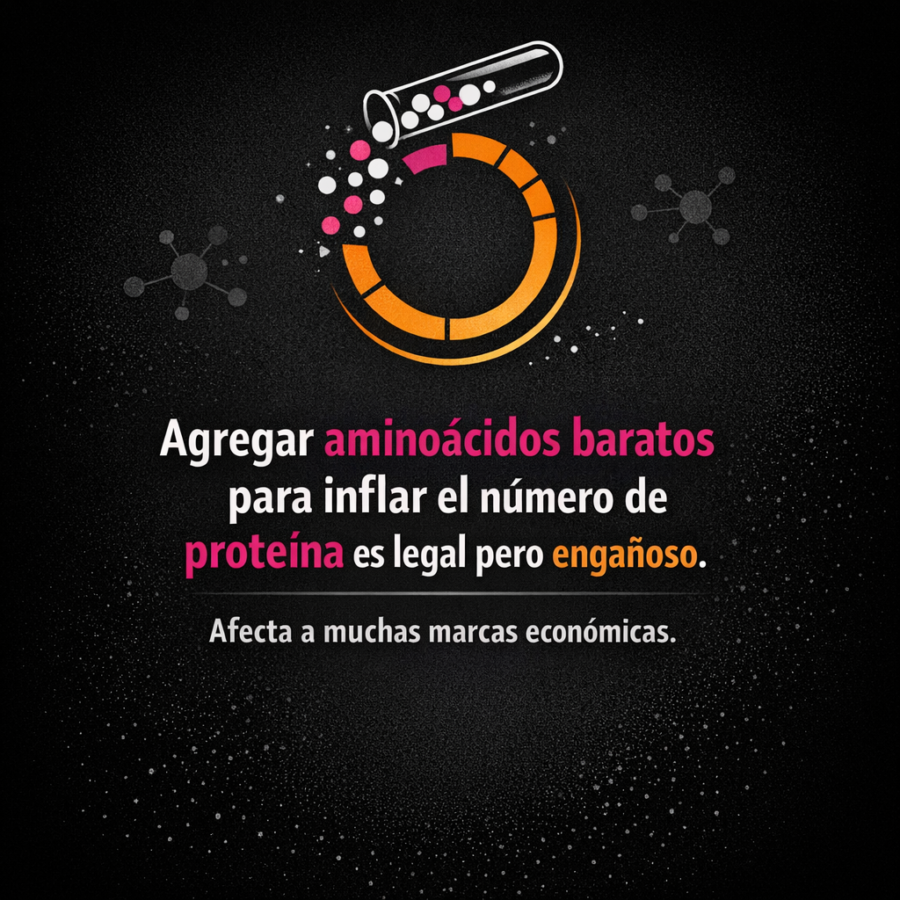 Amino spiking: la trampa que afecta a muchas proteínas
