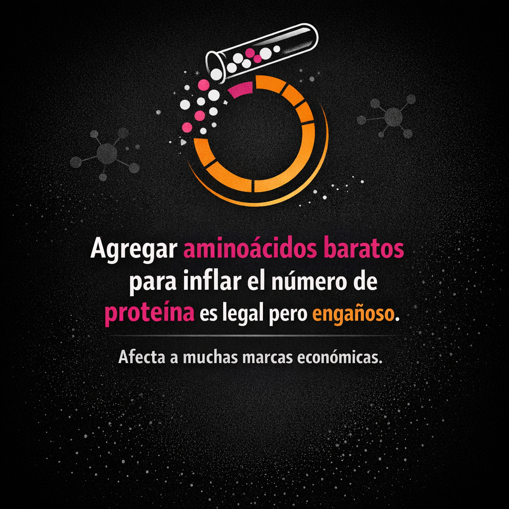 Amino spiking: la trampa que afecta a muchas proteínas