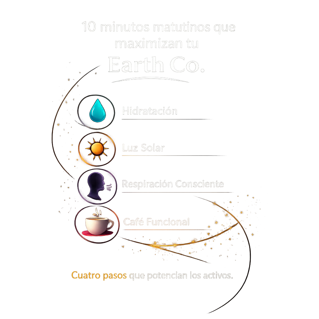 10 minutos matutinos que maximizan tu Earth Co
