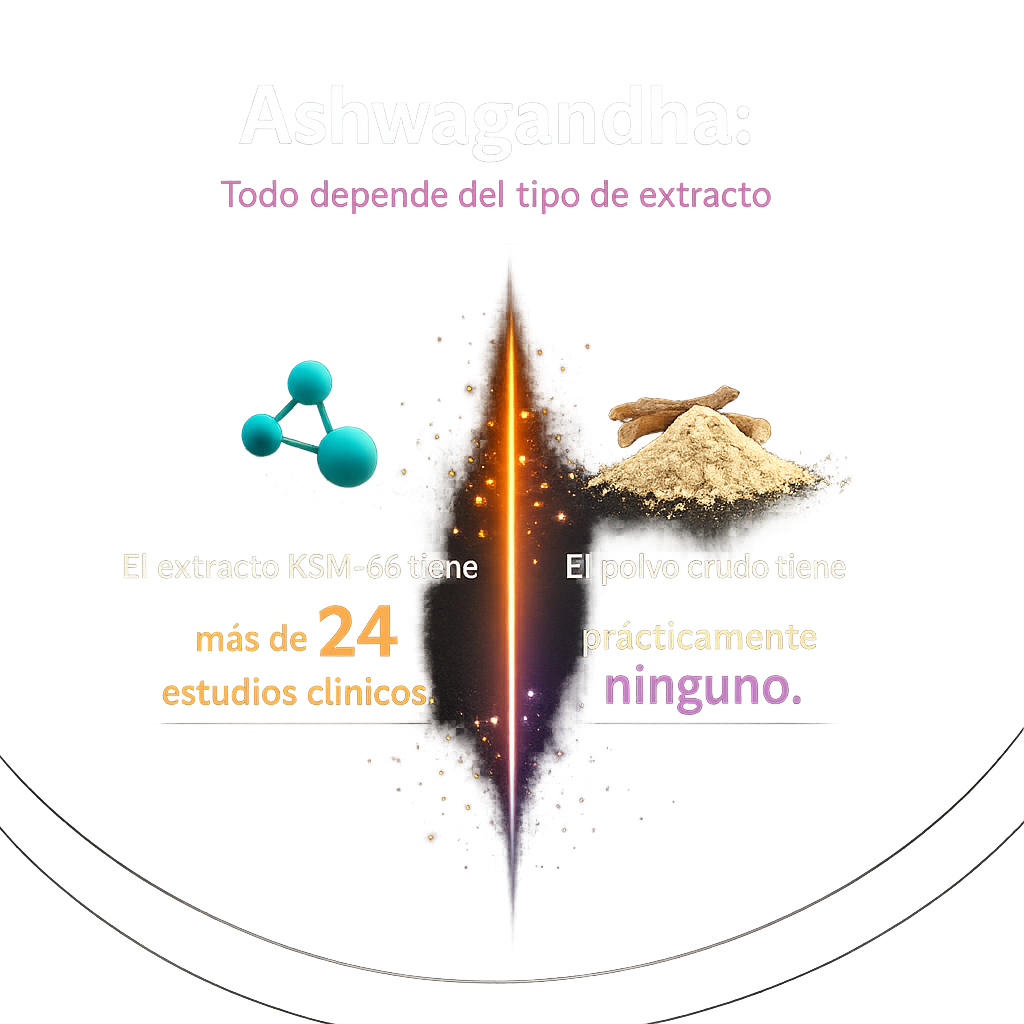 Ashwagandha: todo depende del tipo de extracto