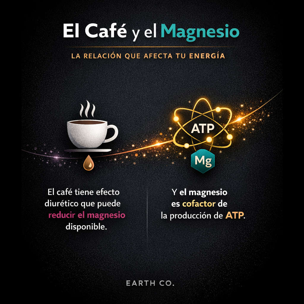 El café y el magnesio: la relación que afecta tu energía