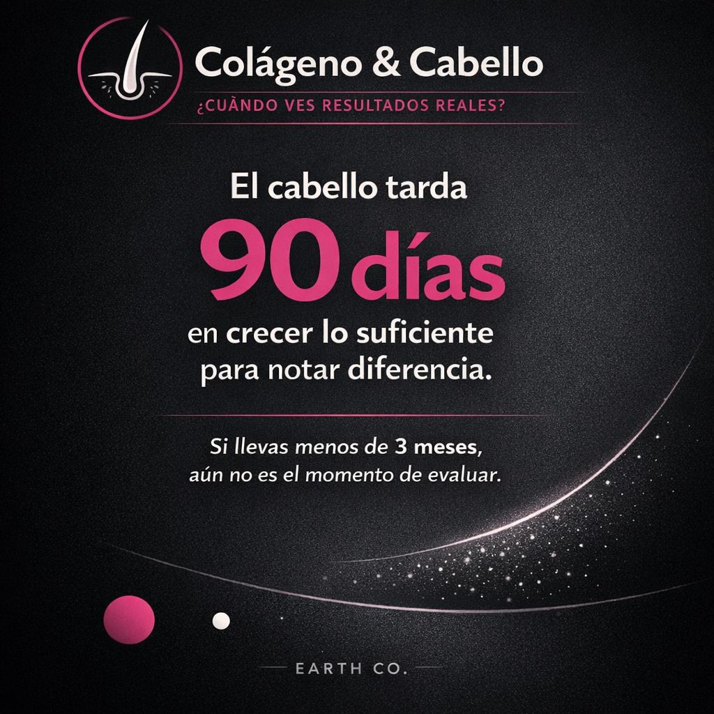 Colágeno y cabello: en cuánto tiempo ves resultados reales