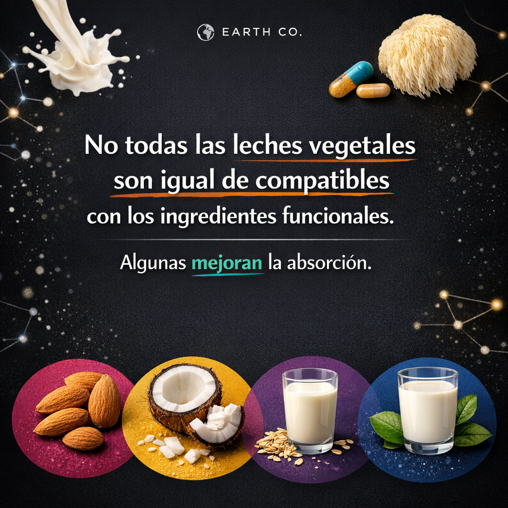 Leche vegetal y Earth Co: cuál es la mejor combinación