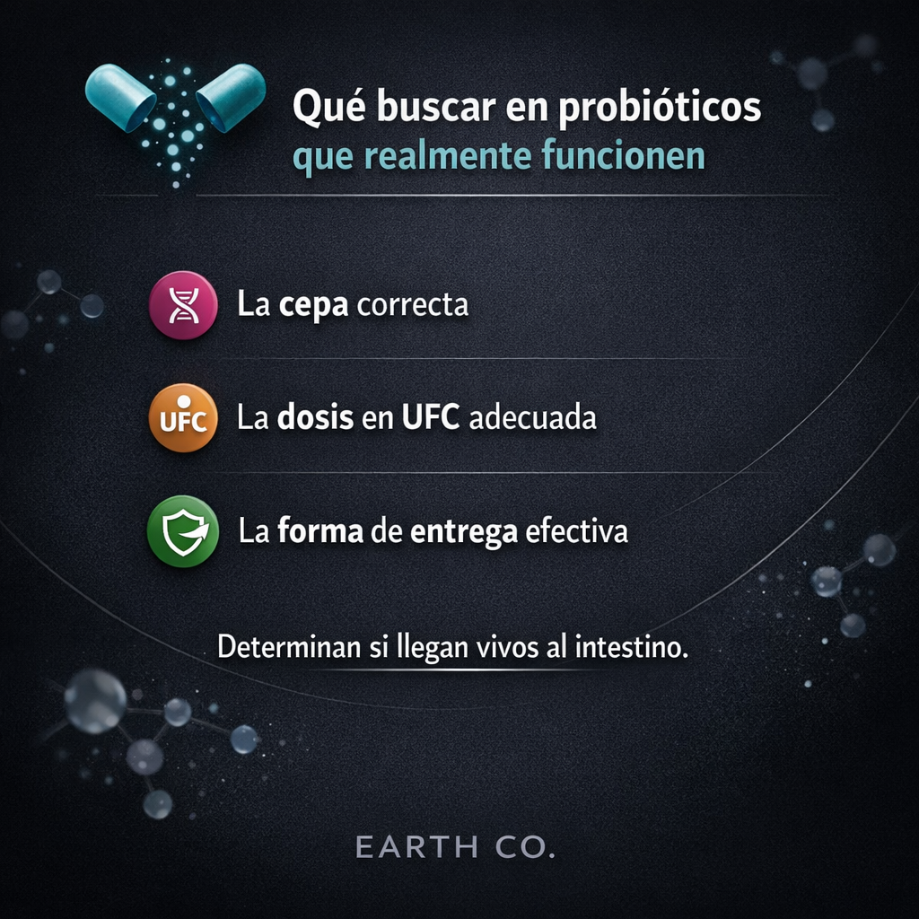 Qué buscar en probióticos que realmente funcionen