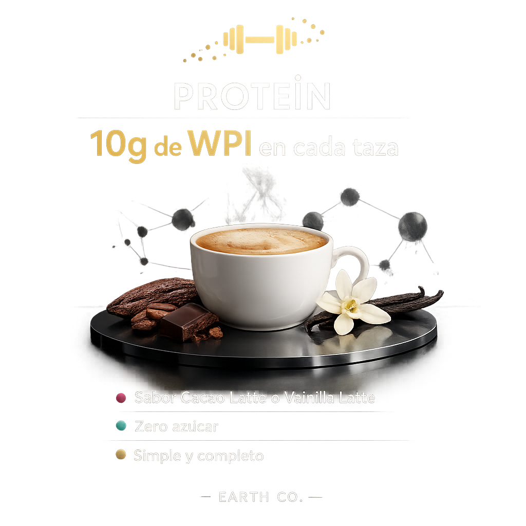 PROTEIN: 10g de WPI en cada taza de café