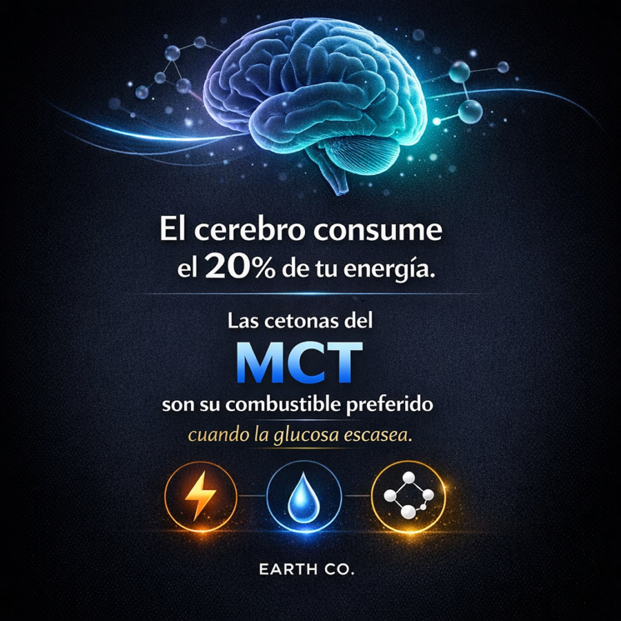 El cerebro es 60% grasa: por qué necesita MCT Oil
