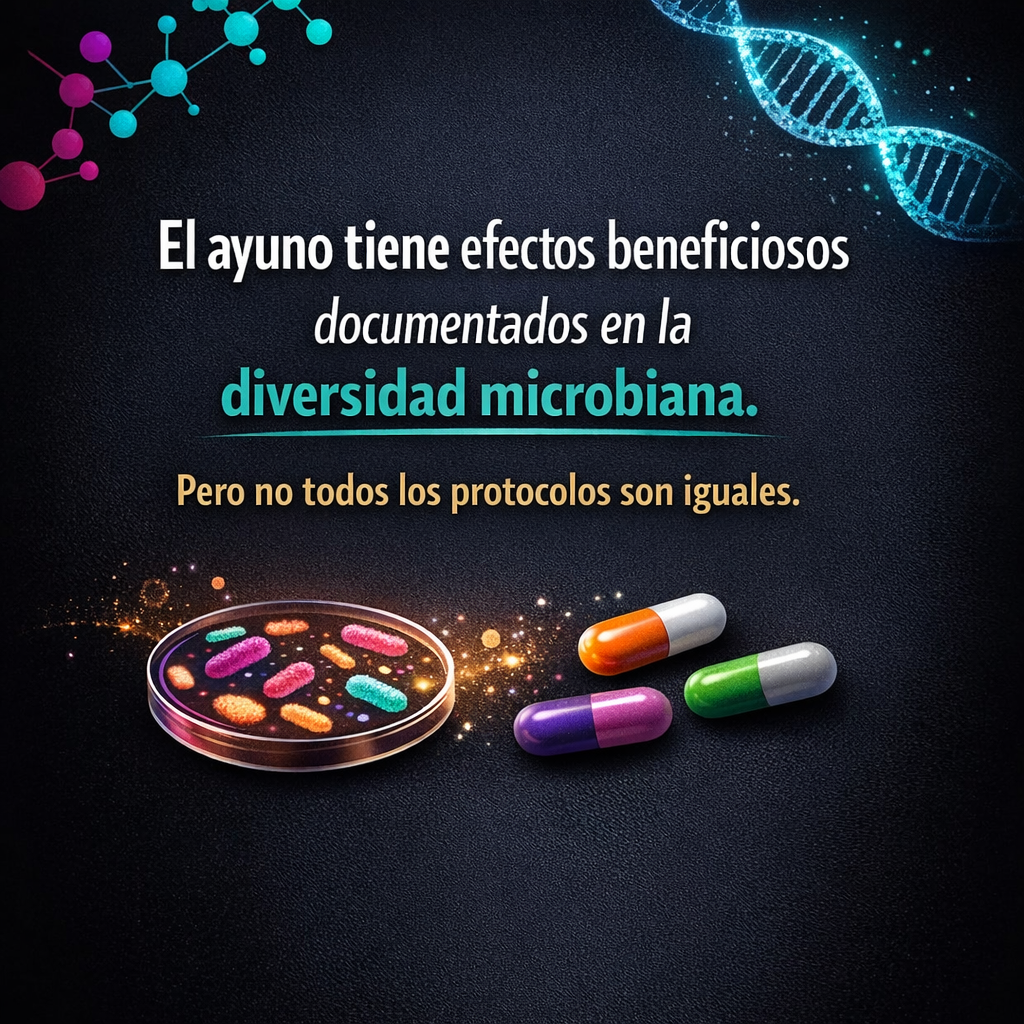 Ayuno intermitente y microbiota: efectos documentados