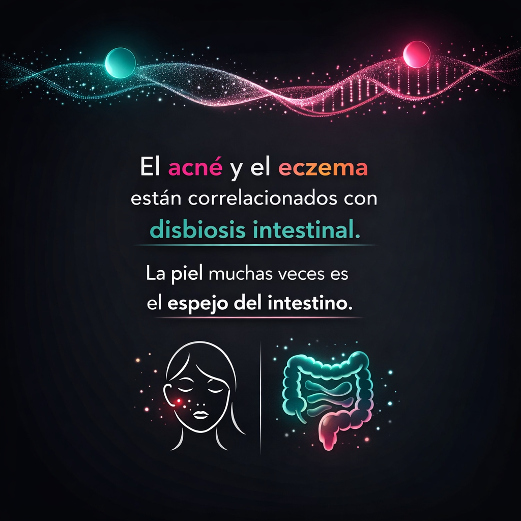 Tu intestino refleja el estado de tu piel