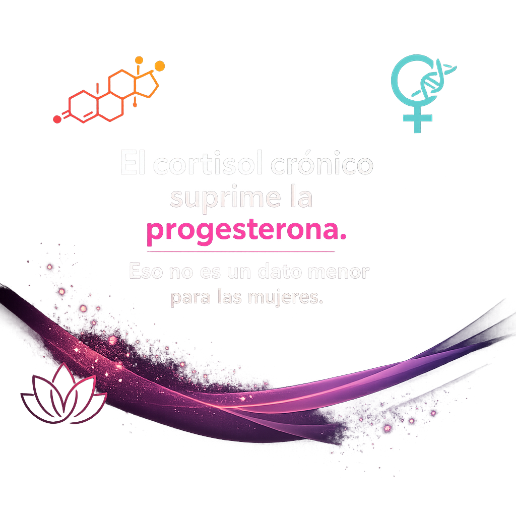 Cortisol y salud hormonal femenina: lo que nadie conecta