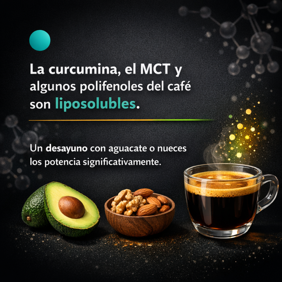 Omega-3 potencia los ingredientes liposolubles de tu café