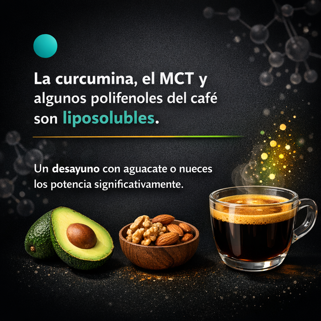 Omega-3 potencia los ingredientes liposolubles de tu café