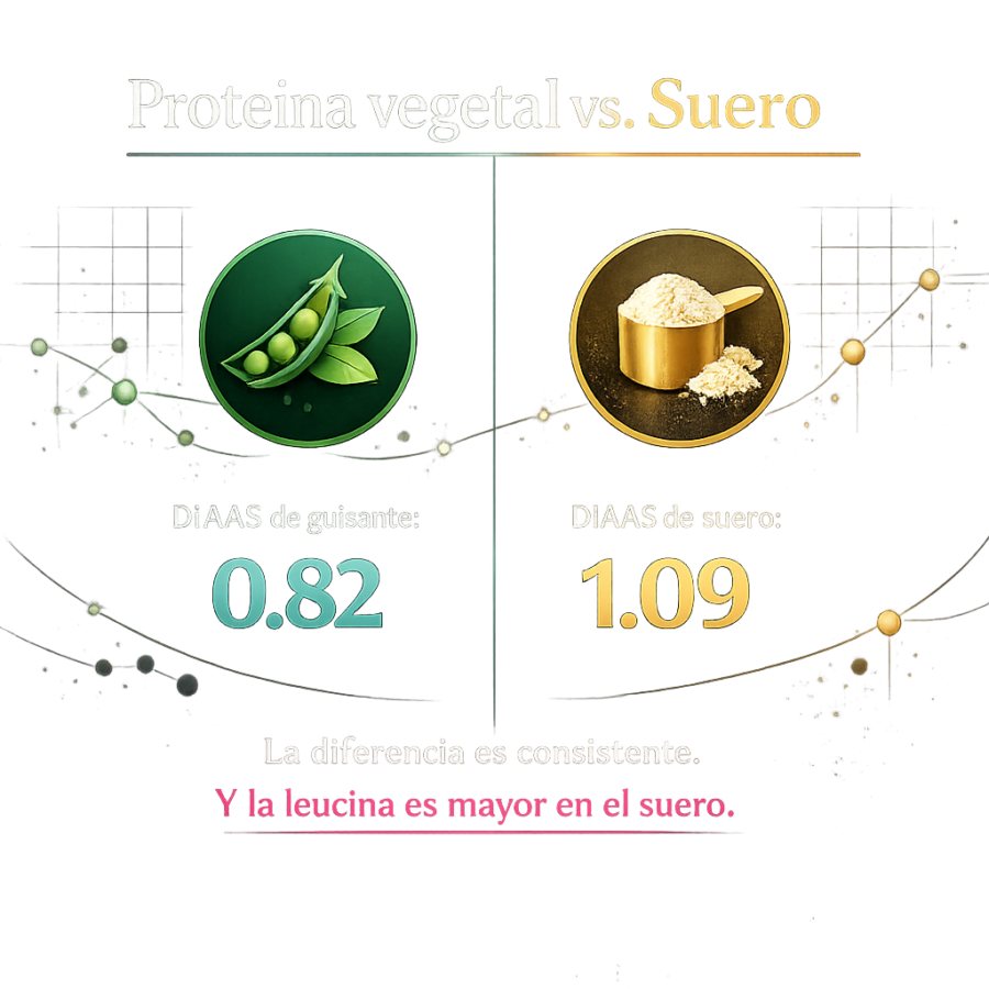 Proteína vegetal vs suero: guía sin sesgos