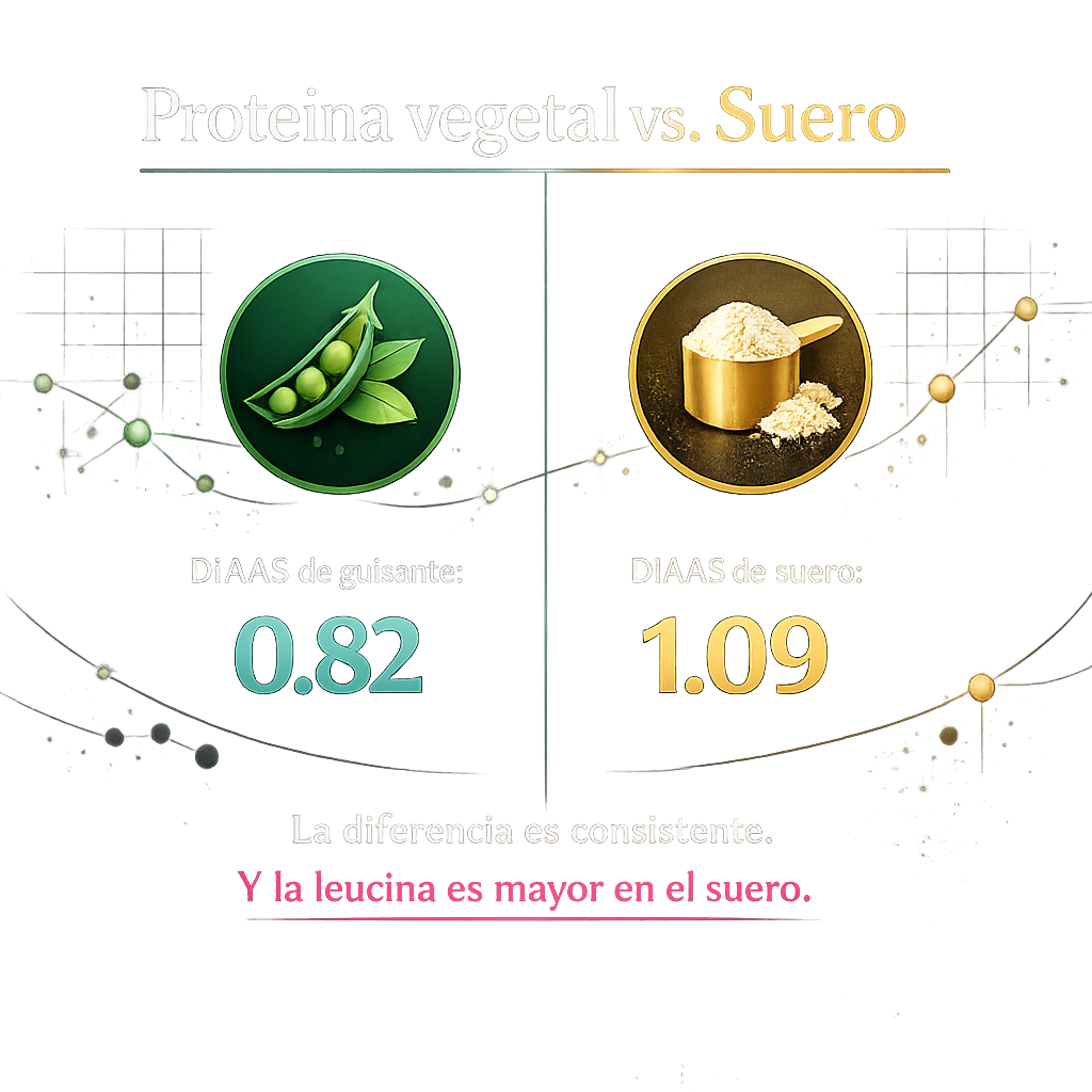 Proteína vegetal vs suero: guía sin sesgos