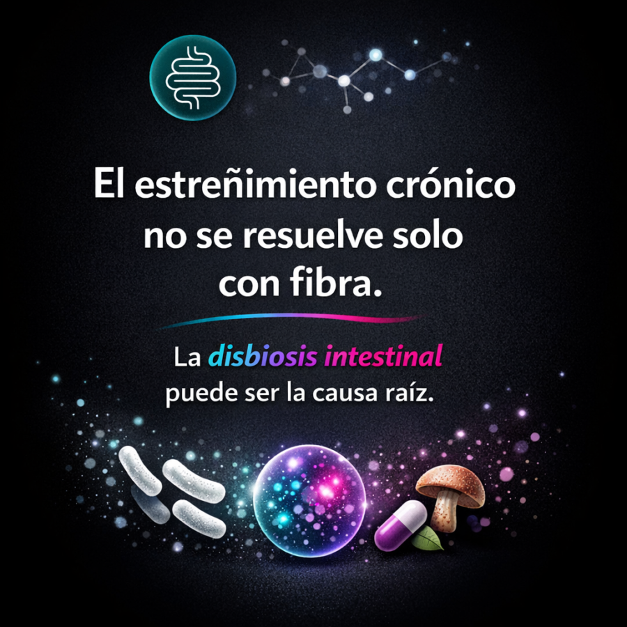 El estreñimiento crónico: causa real y solución funcional