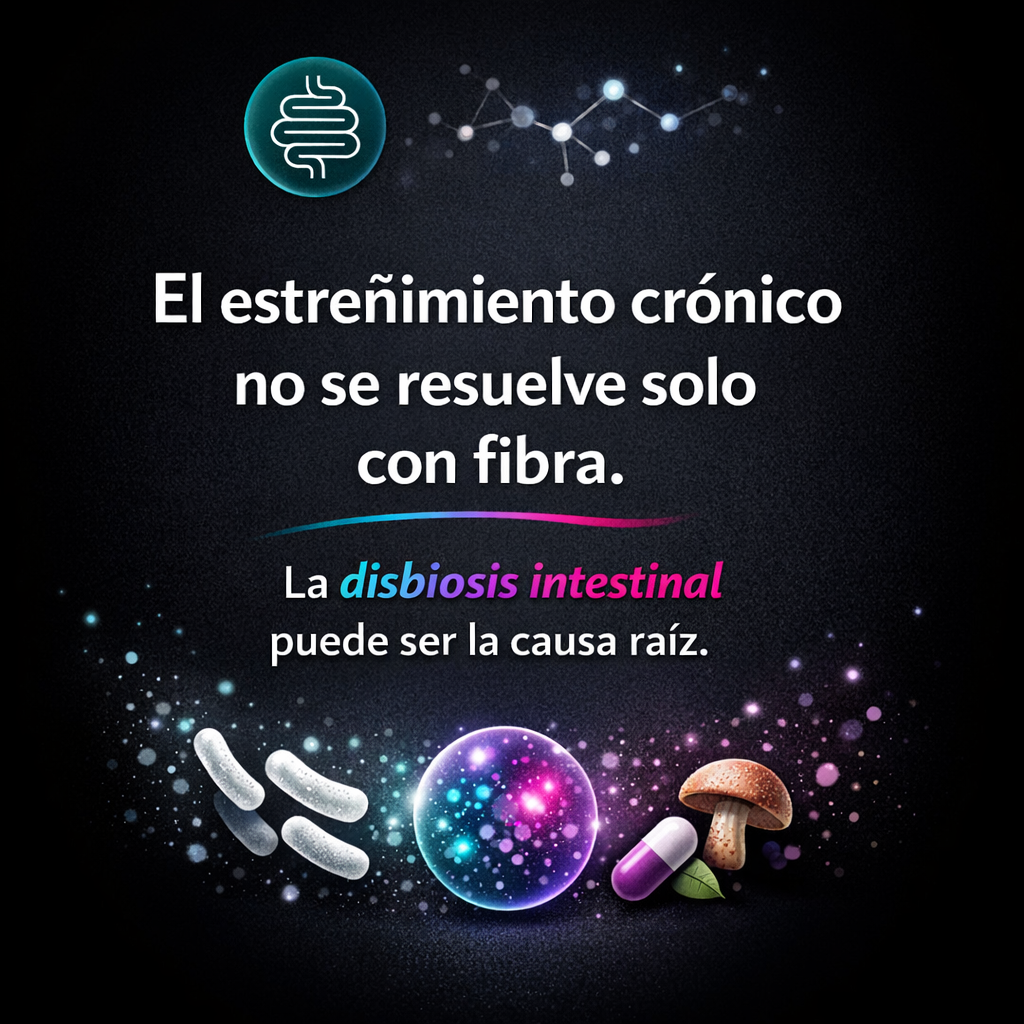 El estreñimiento crónico: causa real y solución funcional