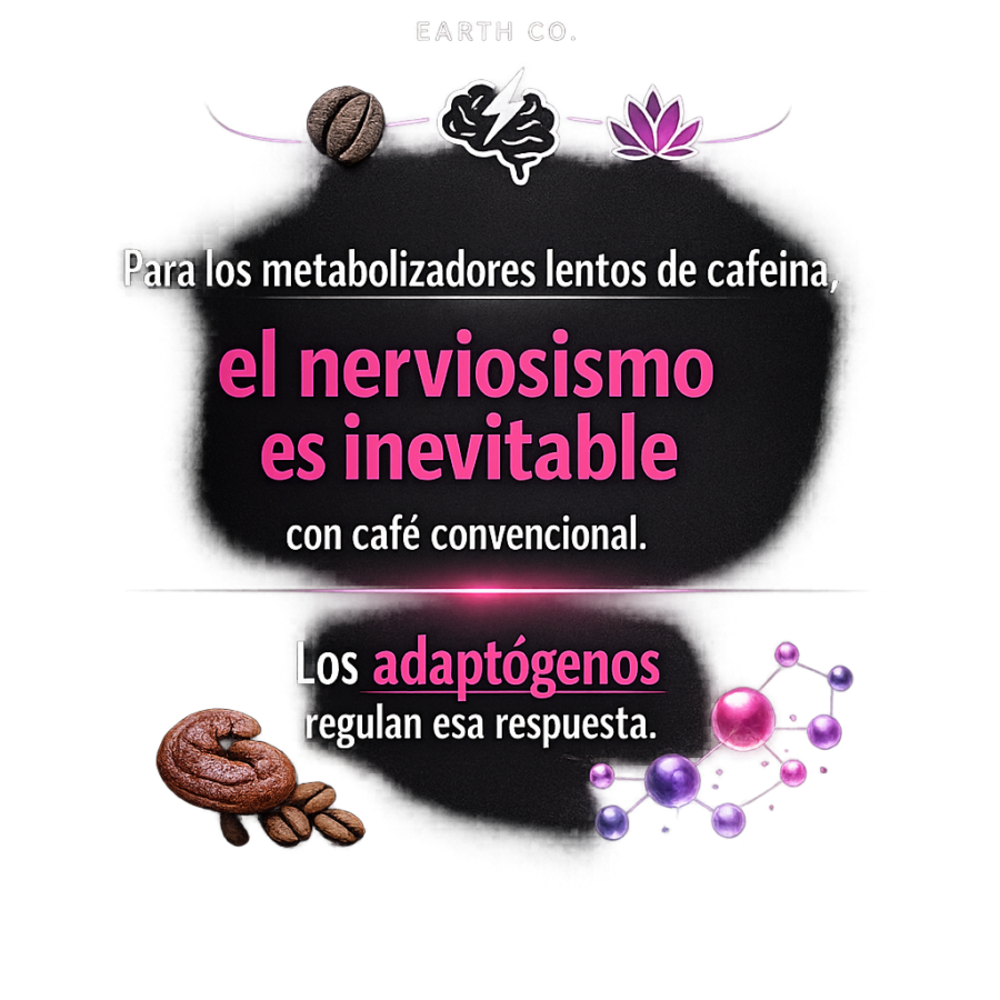Los adaptógenos te ayudan a que el café no te ponga nervioso