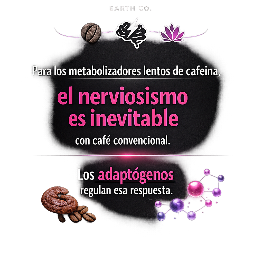 Los adaptógenos te ayudan a que el café no te ponga nervioso