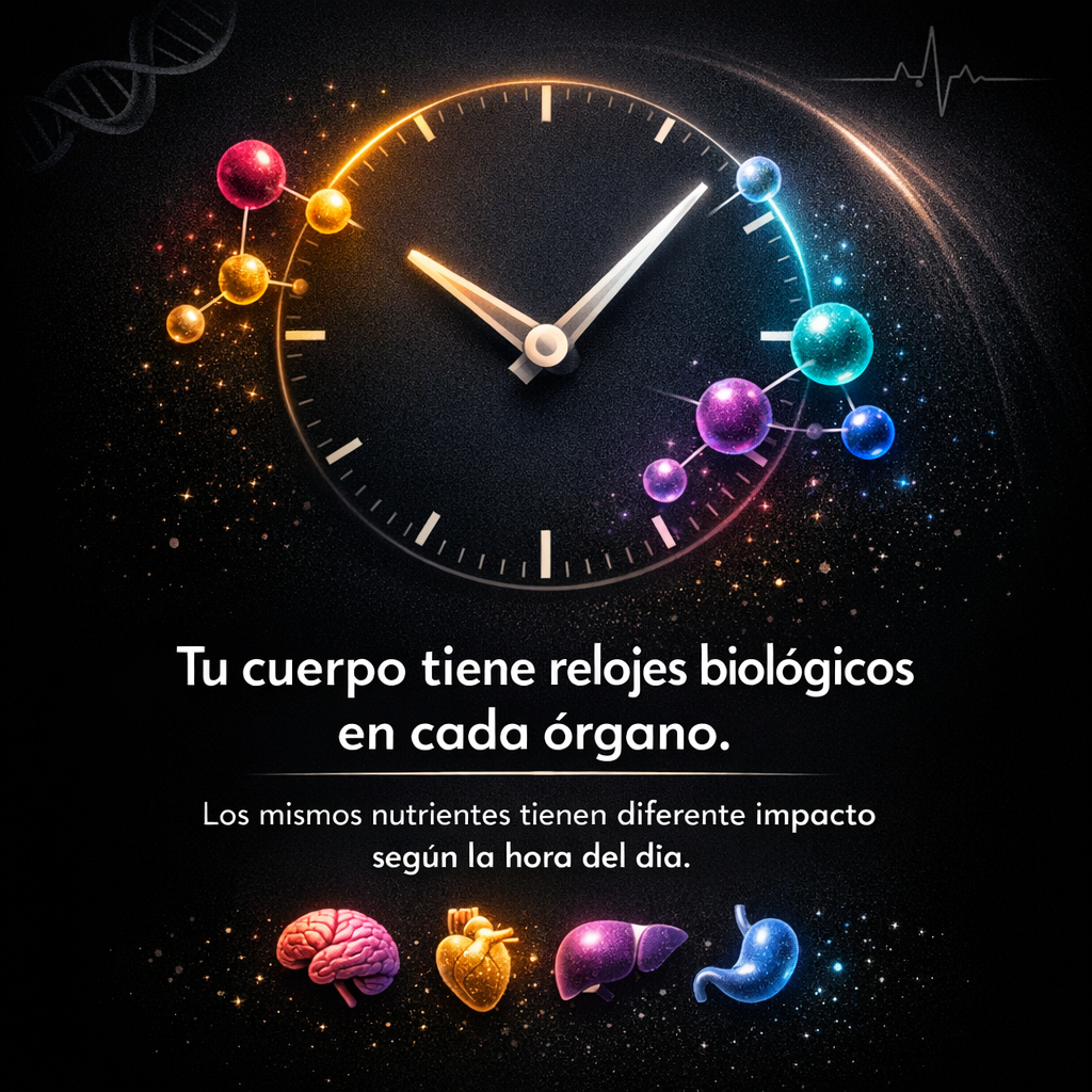 Cronobiología: tomar tus suplementos a la hora incorrecta reduce su efecto