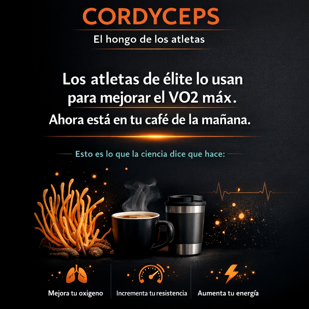 Cordyceps: el hongo de los atletas que mejora el rendimiento aeróbico
