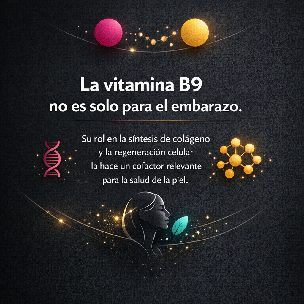 Vitamina B9 y colágeno: por qué BEAUTY liofilizado combina estos dos ingredientes