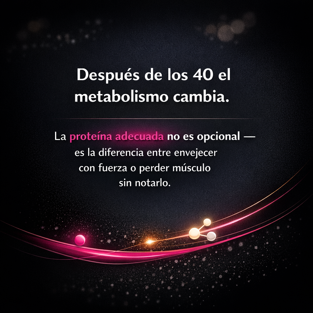 Café con proteína para mujeres: masa muscular, huesos y metabolismo después de los 40