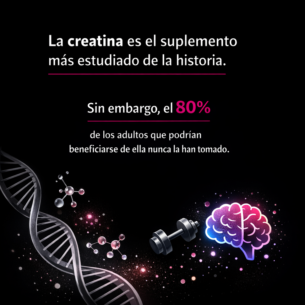 Creatina monohidratada: la guía definitiva basada en evidencia para adultos mexicanos