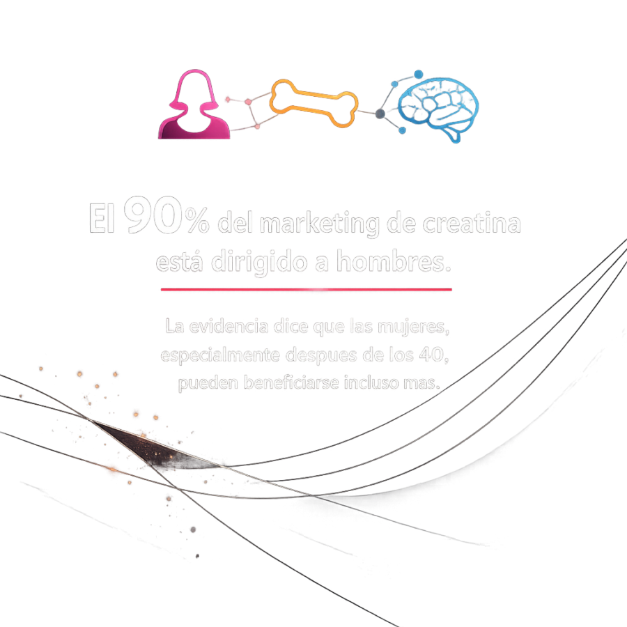 Creatina para mujeres: beneficios hormonales, óseos y cognitivos que nadie te está contando