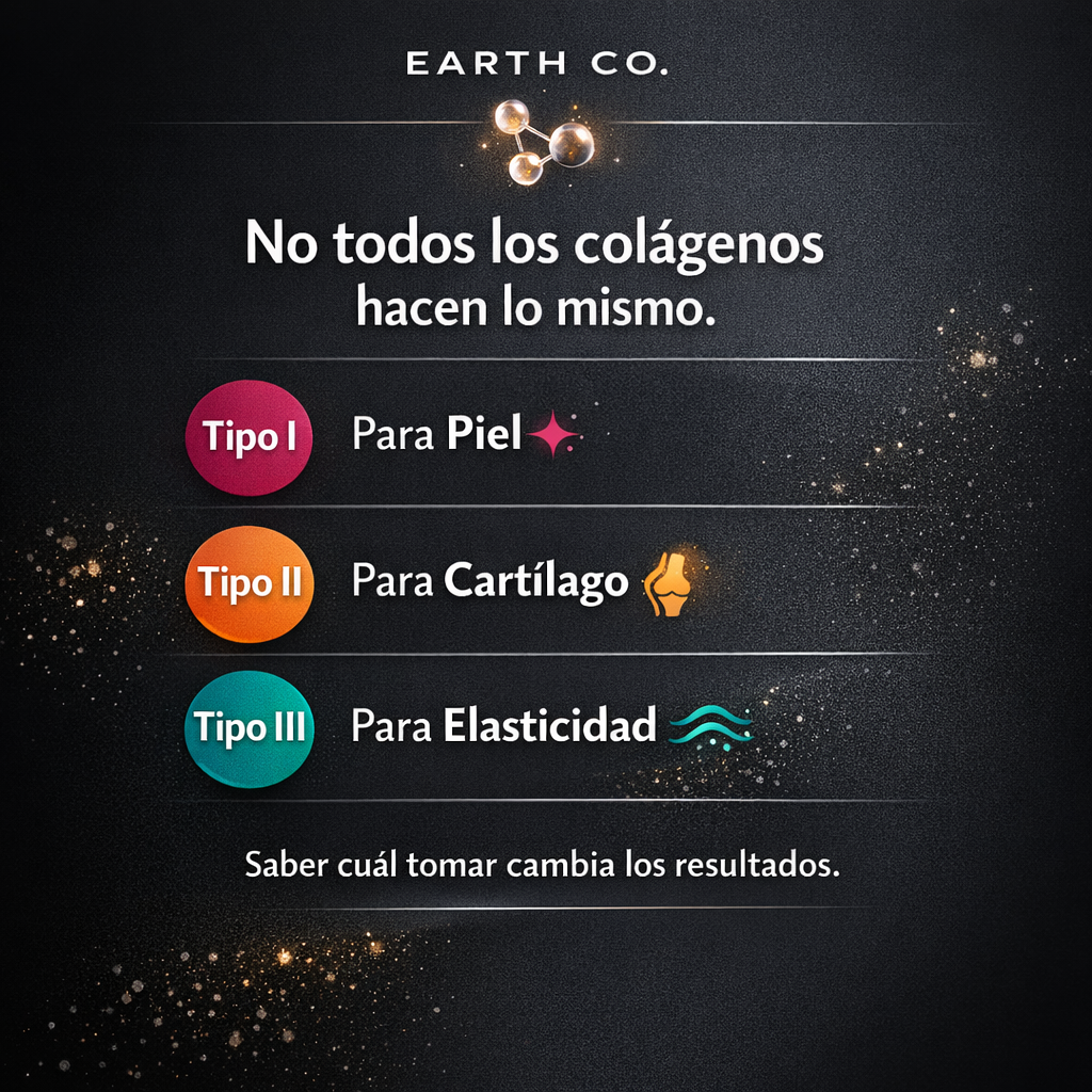 Colágeno tipo I, II y III: cuál necesitas según tu objetivo de salud