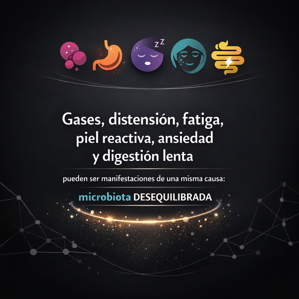 Disbiosis intestinal: síntomas, causas y estrategias nutricionales para reequilibrar tu microbioma